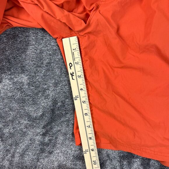 REI X Outdoor Afro Co-Op Shorts Orange Teal Men's M 8" Inseam Unlined - Picture 7 of 10